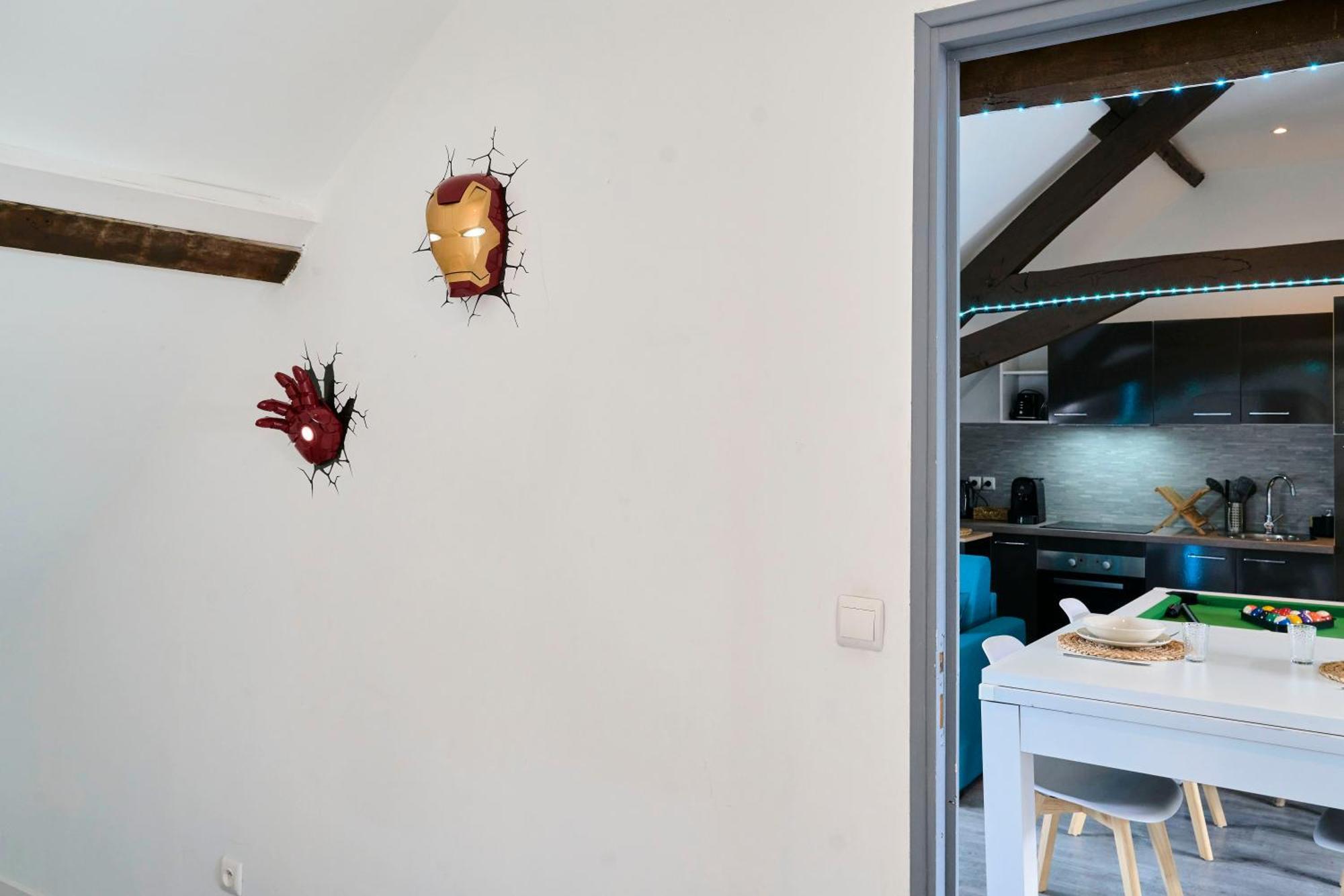 Apartmán Gameclub - Les Demeures D'Adrien Carvin Exteriér fotografie